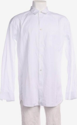 Comme des Garçons Button Up Shirt in L in White: front