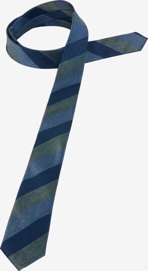 ETERNA Krawatte in blau / navy / oliv, Produktansicht