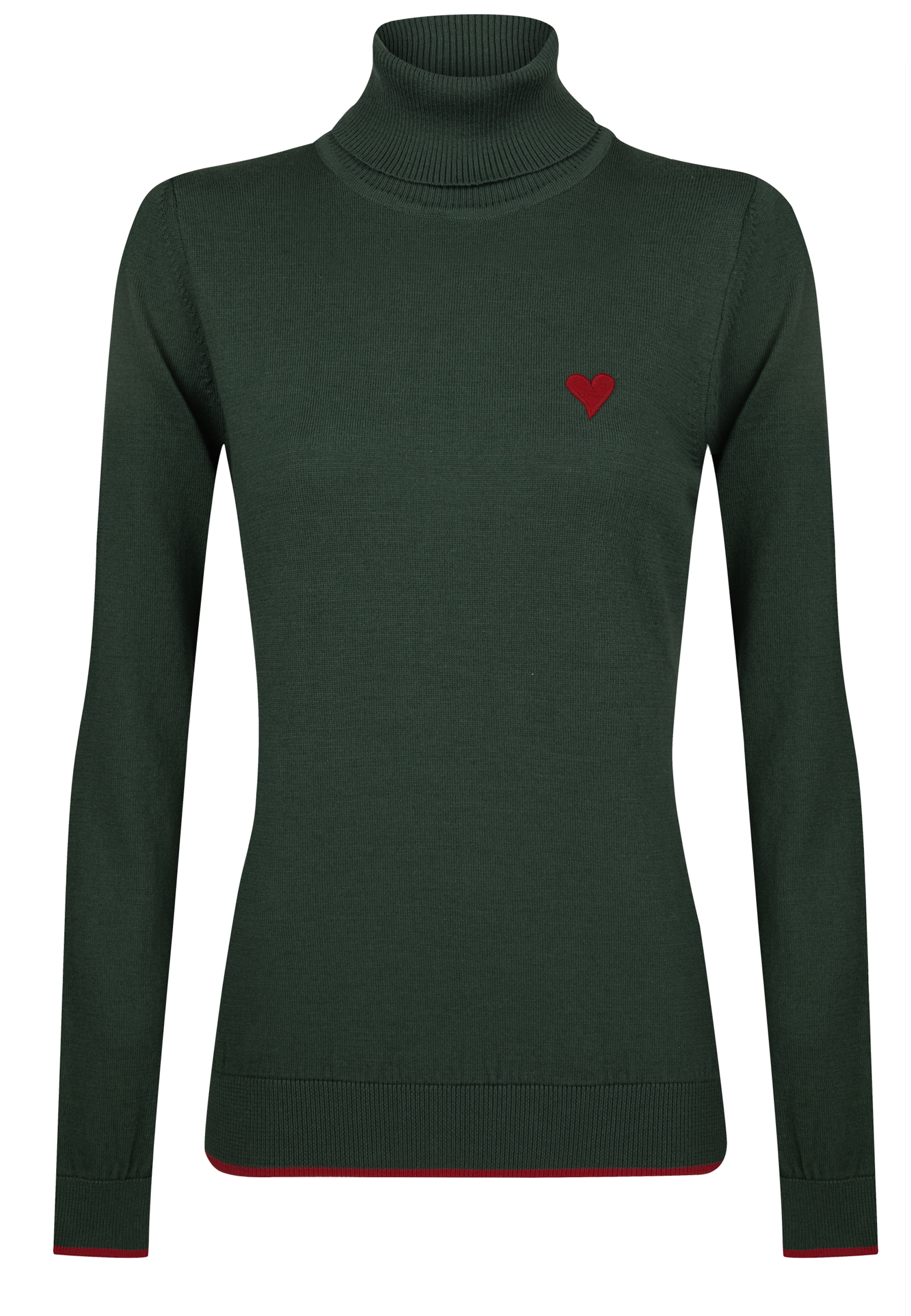 Felix Hardy Pullover in dunkelgrau / rot, Produktansicht