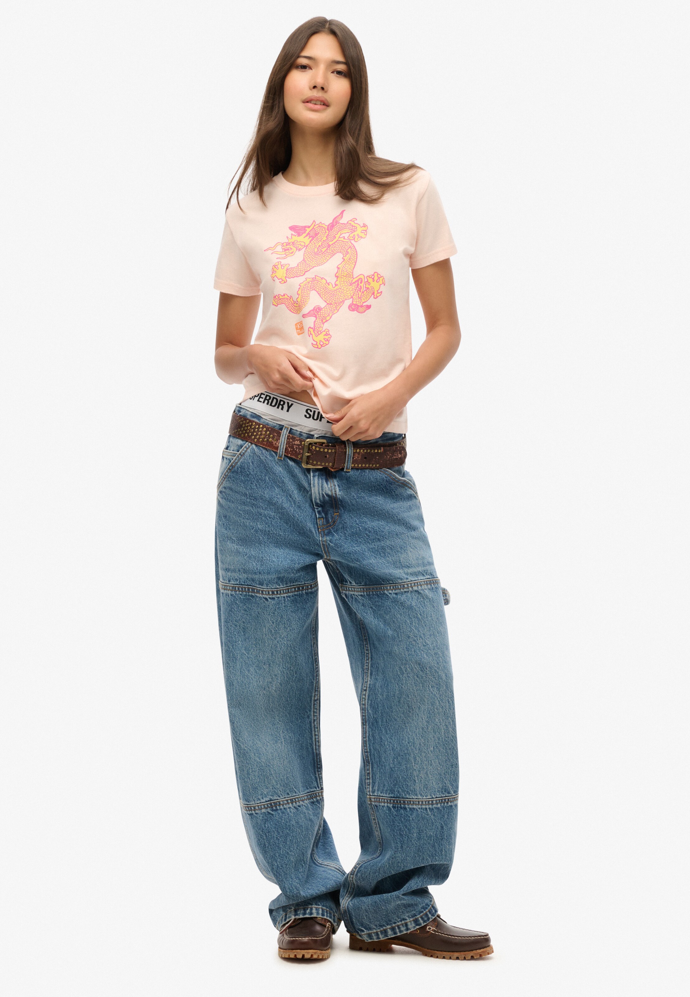 T-shirt 'Komodo' Superdry & Co en orange