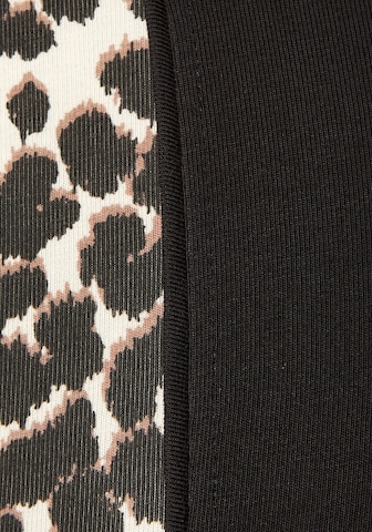 LASCANA ACTIVE Skinny Sporthose in Schwarz