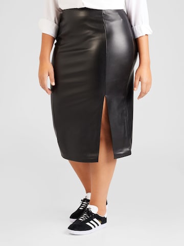 ONLY Carmakoma Skirt 'Mia' in Black: front