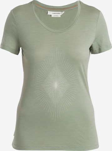 ICEBREAKER - Camiseta 'Tech Lite III' en verde: frente