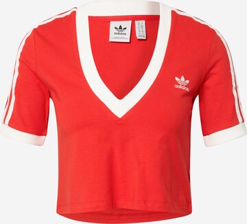 ADIDAS ORIGINALS Shirt in Rood: voorkant