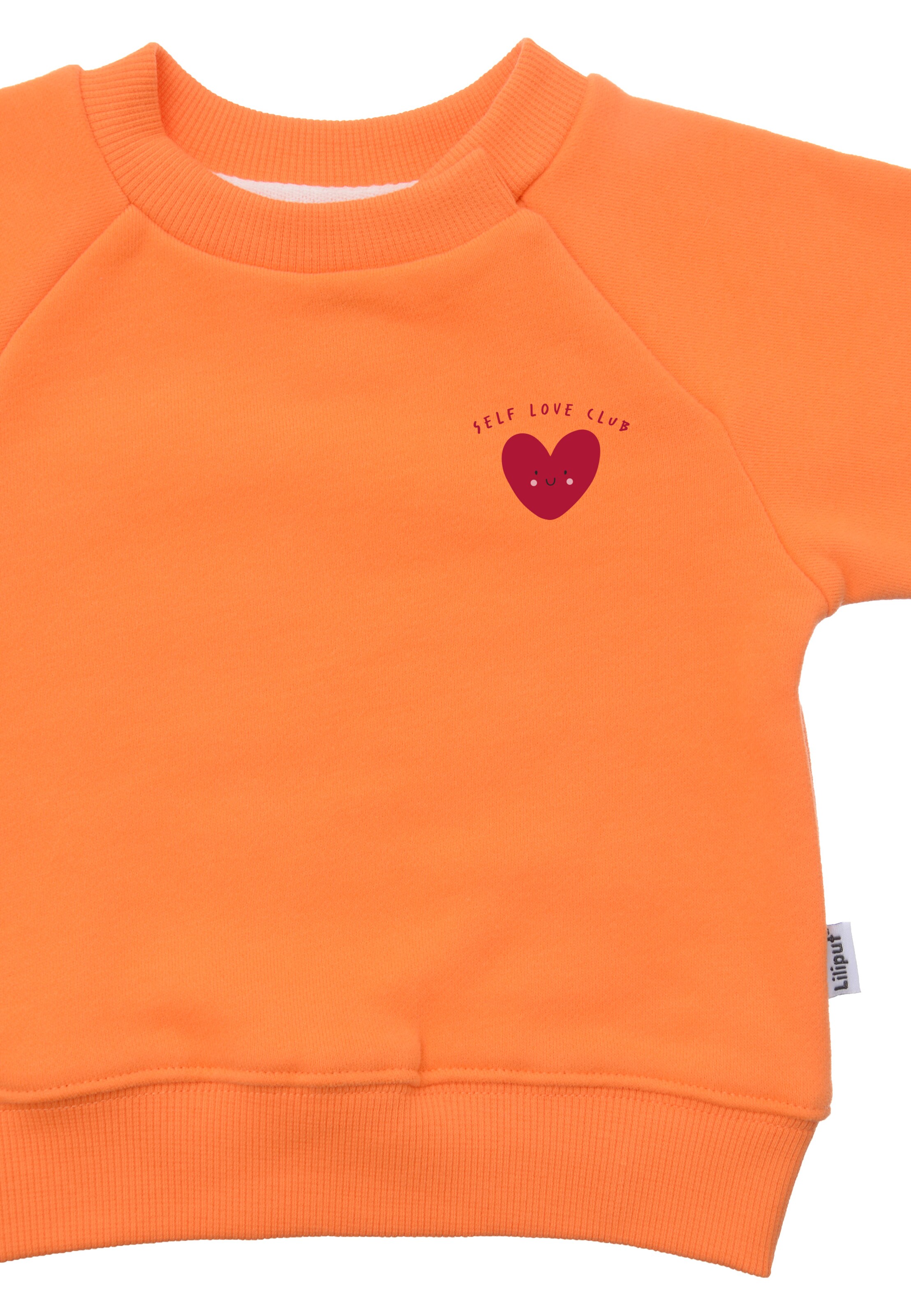 LILIPUT Sweatshirt 'Selflove Club' in Orange