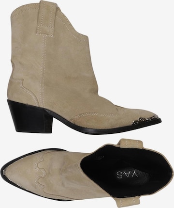YAS Stiefelette 38 in Beige: Vorderseite