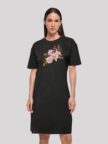 F4NT4STIC Oversized Dress in Black: front