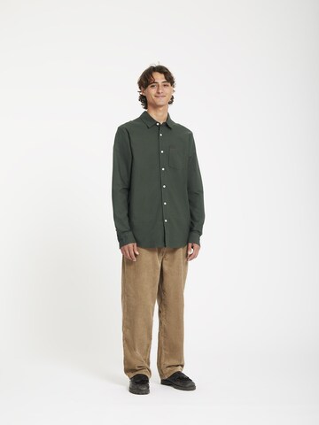 Coupe regular Chemise 'Veeco' Volcom en vert