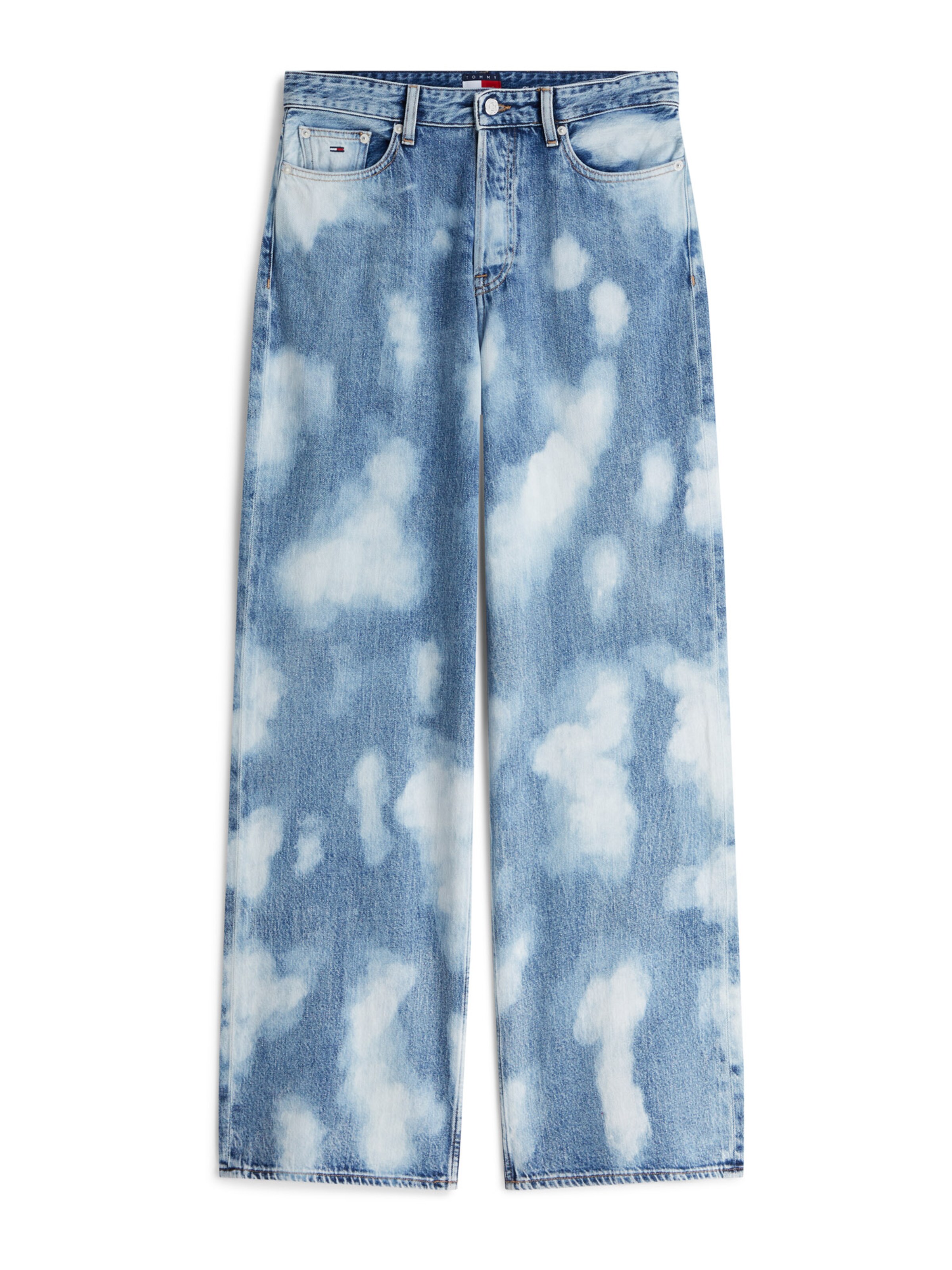 Wide Leg Jean 'CLAIRE' Tommy Jeans en bleu : devant