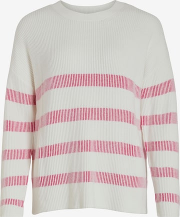 VILA Sweater 'Ril' in White: front