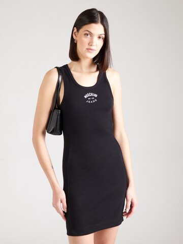 Moschino Jeans Dress in Black: front