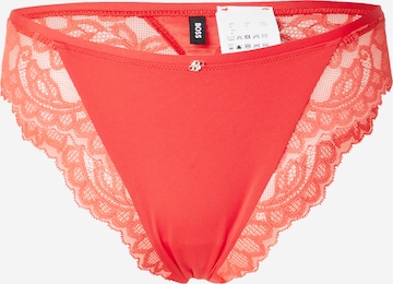 raudona BOSS Moteriškos kelnaitės: priekis