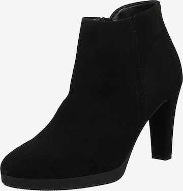 GABOR Ankle Boots in Black: front