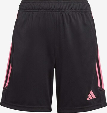 ADIDAS PERFORMANCE Regular Sportbroek 'Tiro 23 Club' in Zwart: voorkant