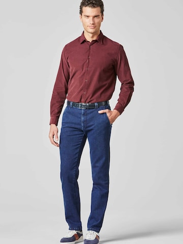 Meyer Hosen Regular Jeans in Blau