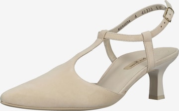Décolleté di Paul Green in beige: frontale