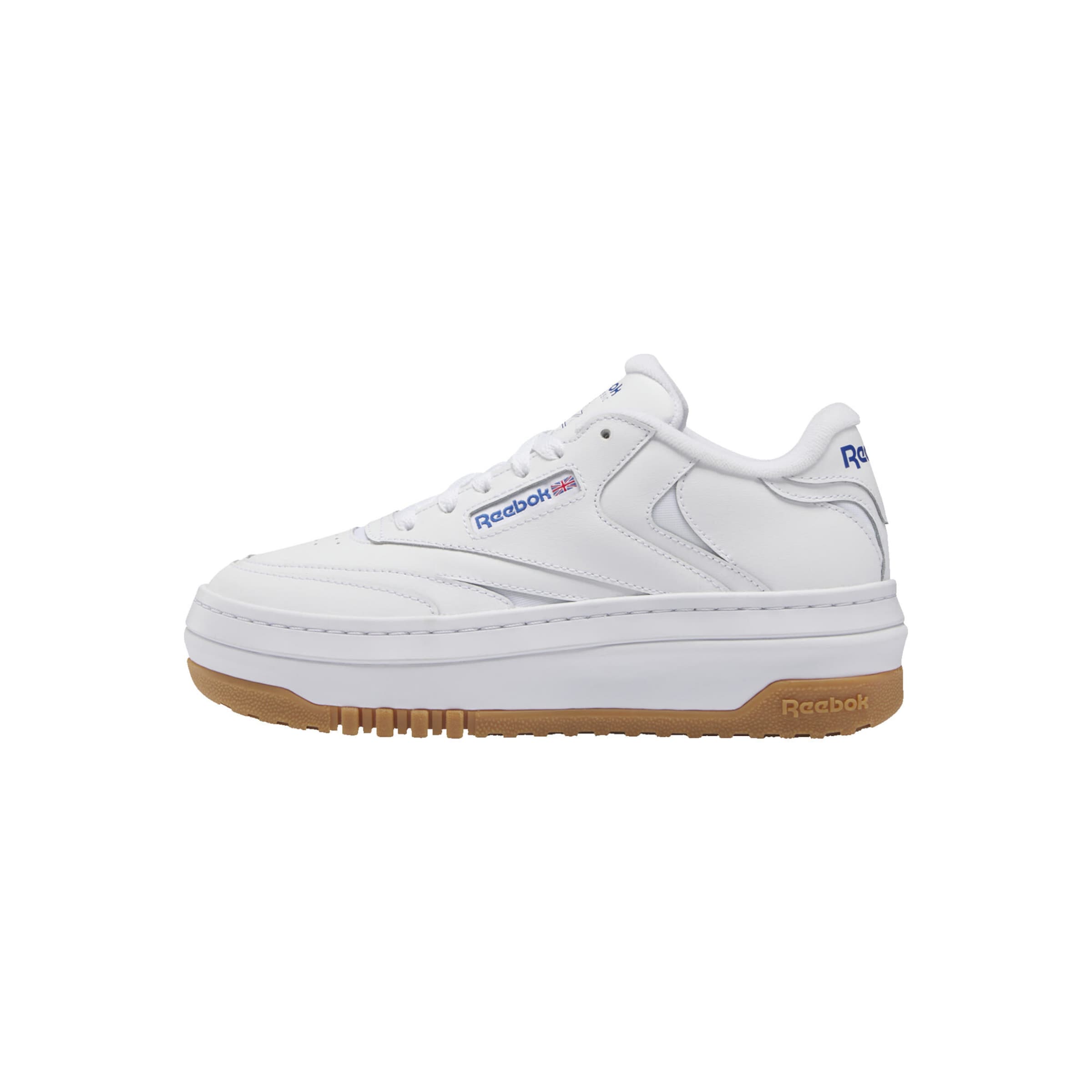 Reebok Platform trainers 'Club C Extra' in White: front