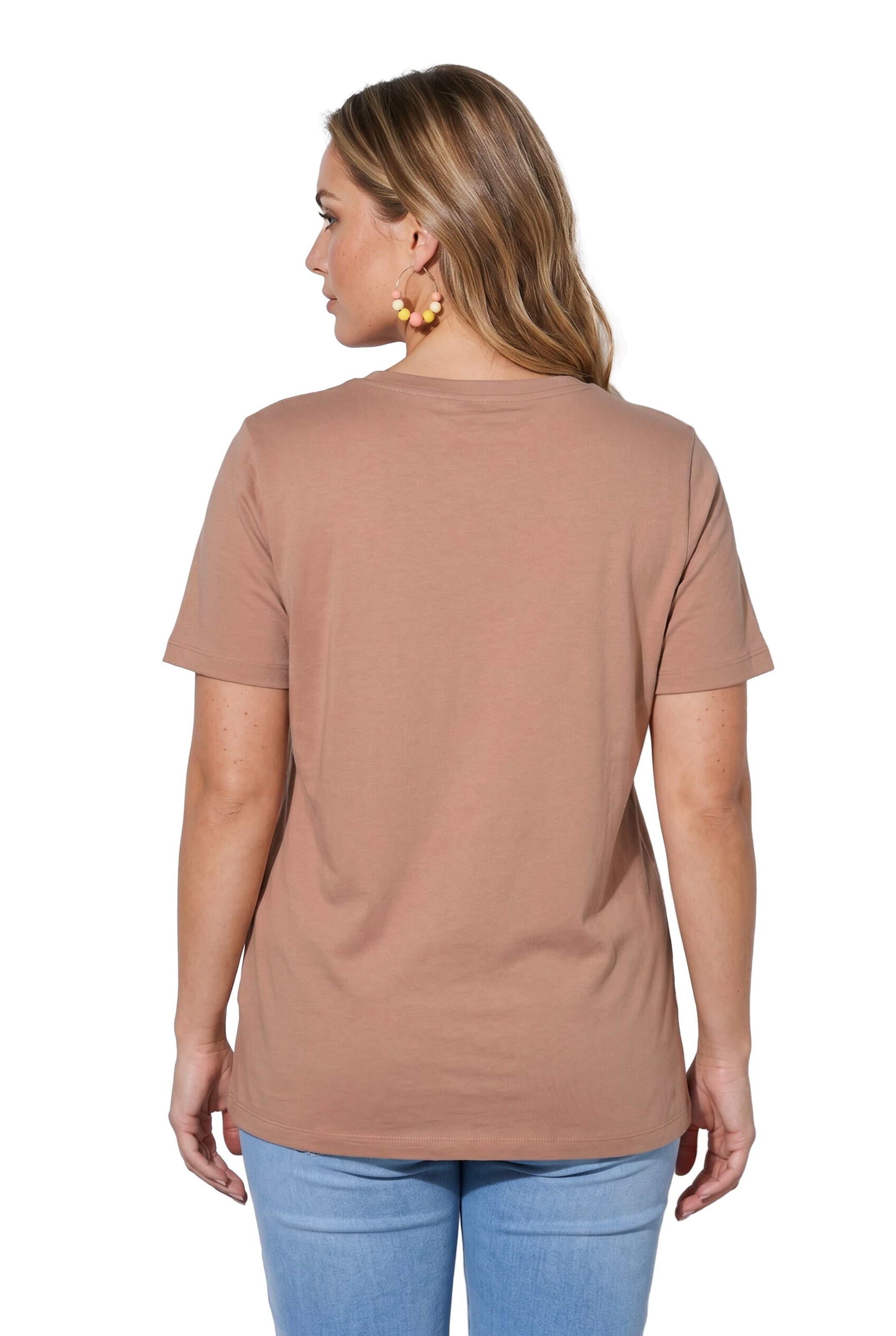MIAMODA T-Shirt in Braun