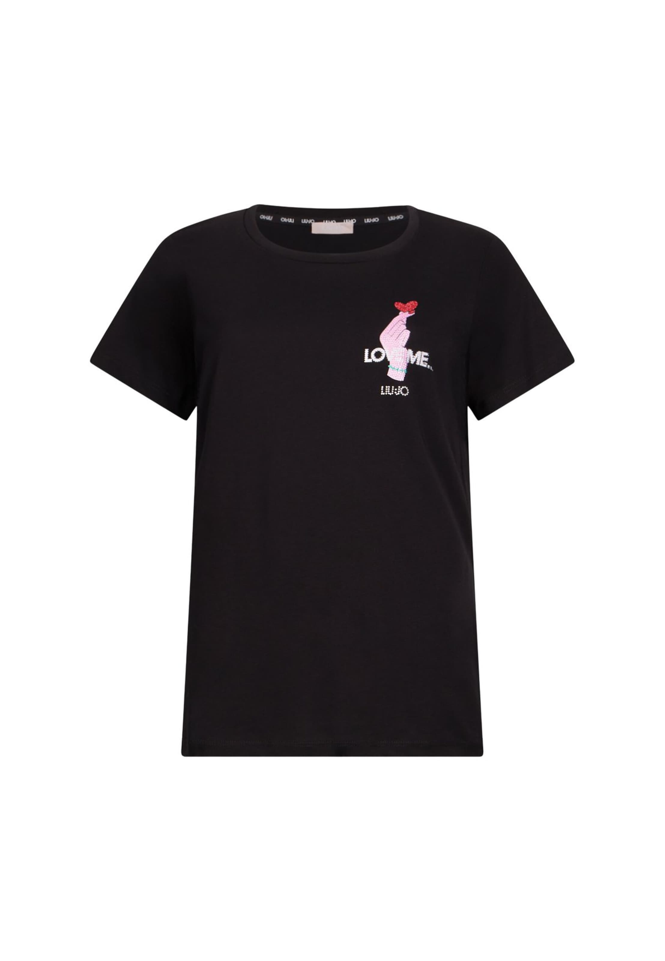 Liu Jo Shirt in Zwart: voorkant