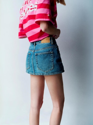 Pull&Bear Пола в синьо