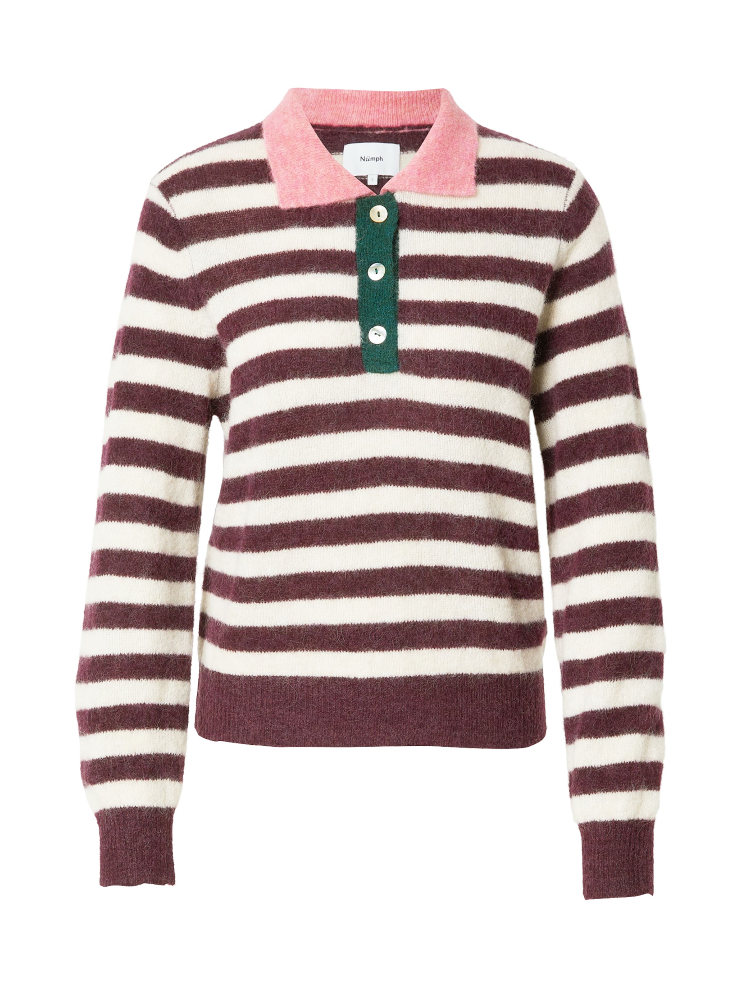 NÜMPH Tröja 'Ciara Riette' i röd: framsida