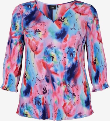 Zizzi Blouse 'CACATHRINE' in Purple: front