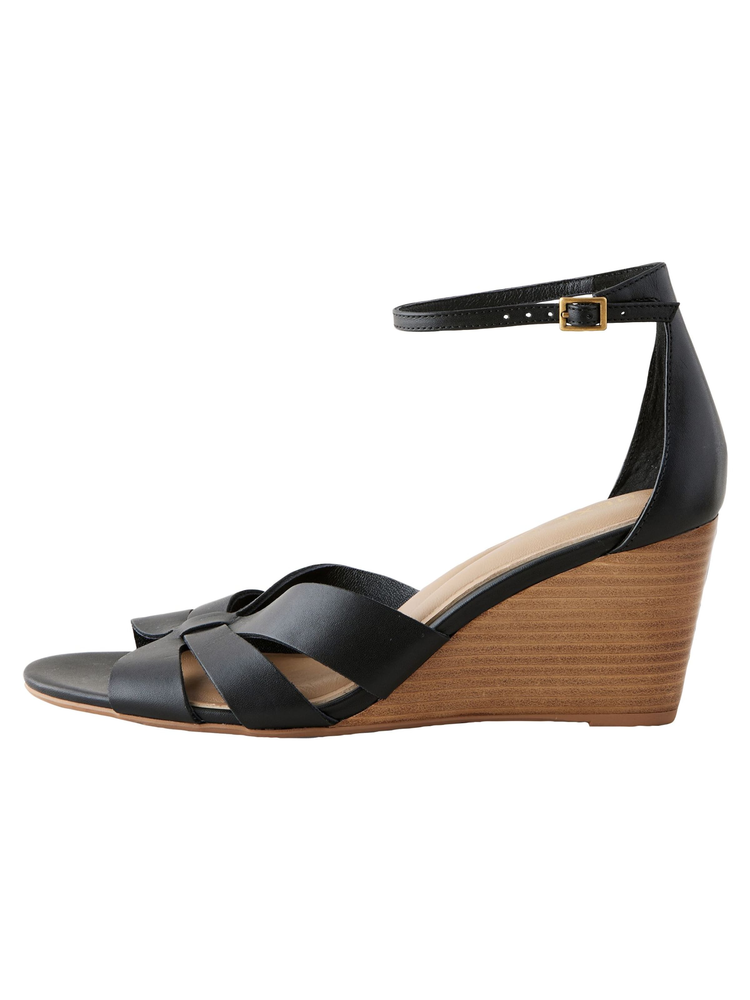 Sandales à lanières 'Forever Comfort®' Next en noir : devant