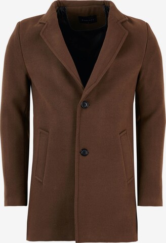 Buratti Winter Coat in Brown: front