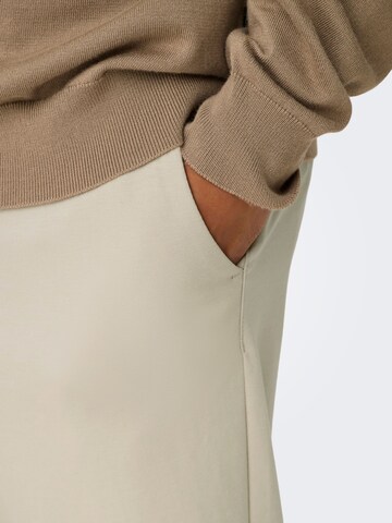 regular Pantaloni chino 'ONSMark' di Only & Sons in grigio