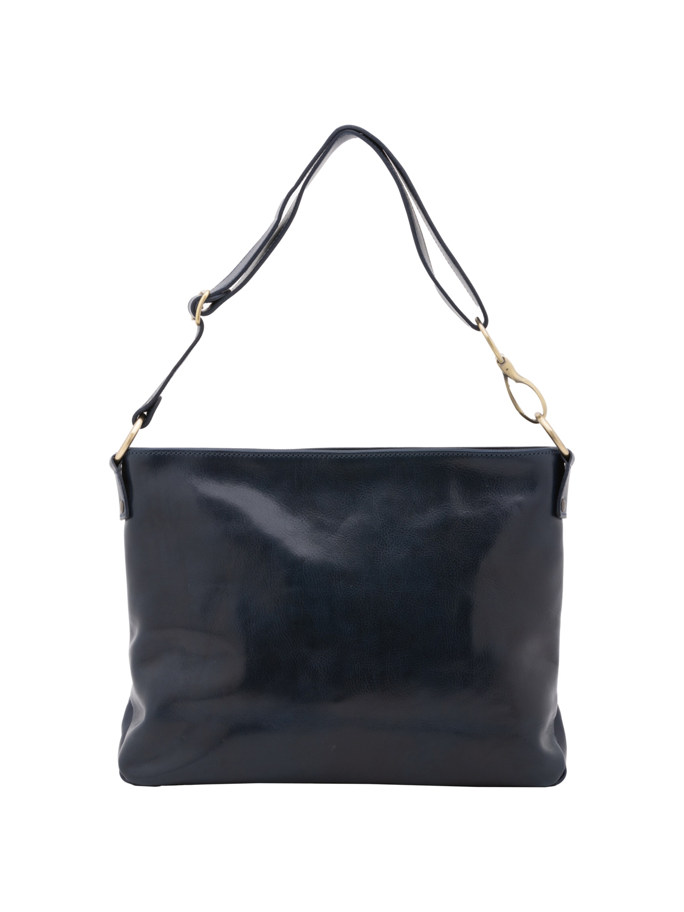 Borsa a spalla 'Borsa a Spalla Donna Pelle Vacchetta - Tracolla Regolabile e Zip' di I Fratelli in blu