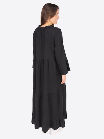 Seasons of April Dress 'AMARA MUSSELIN ' in Black