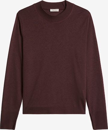 T-shirt Marc O'Polo en rouge : devant