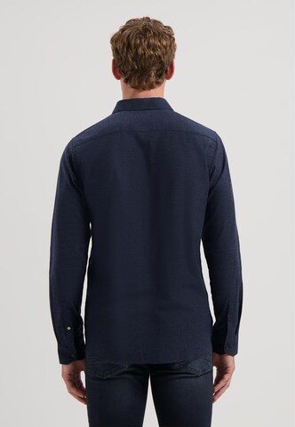 Dstrezzed Regular Fit Hemd 'Olav' in Blau