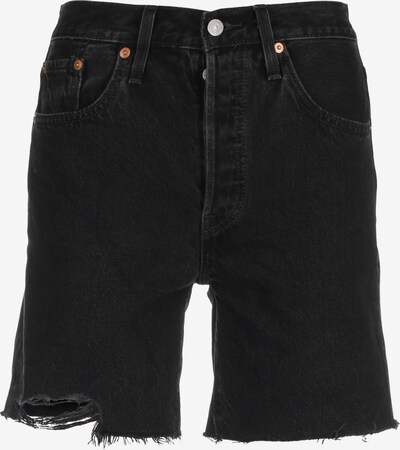 LEVI'S Jeans ' 501 Mid Thigh ' in de kleur Bruin / Rood / Zwart / Wit, Productweergave