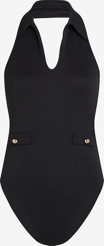Karl LagerfeldJednodijelni kupaći kostim - crna boja: prednji dio