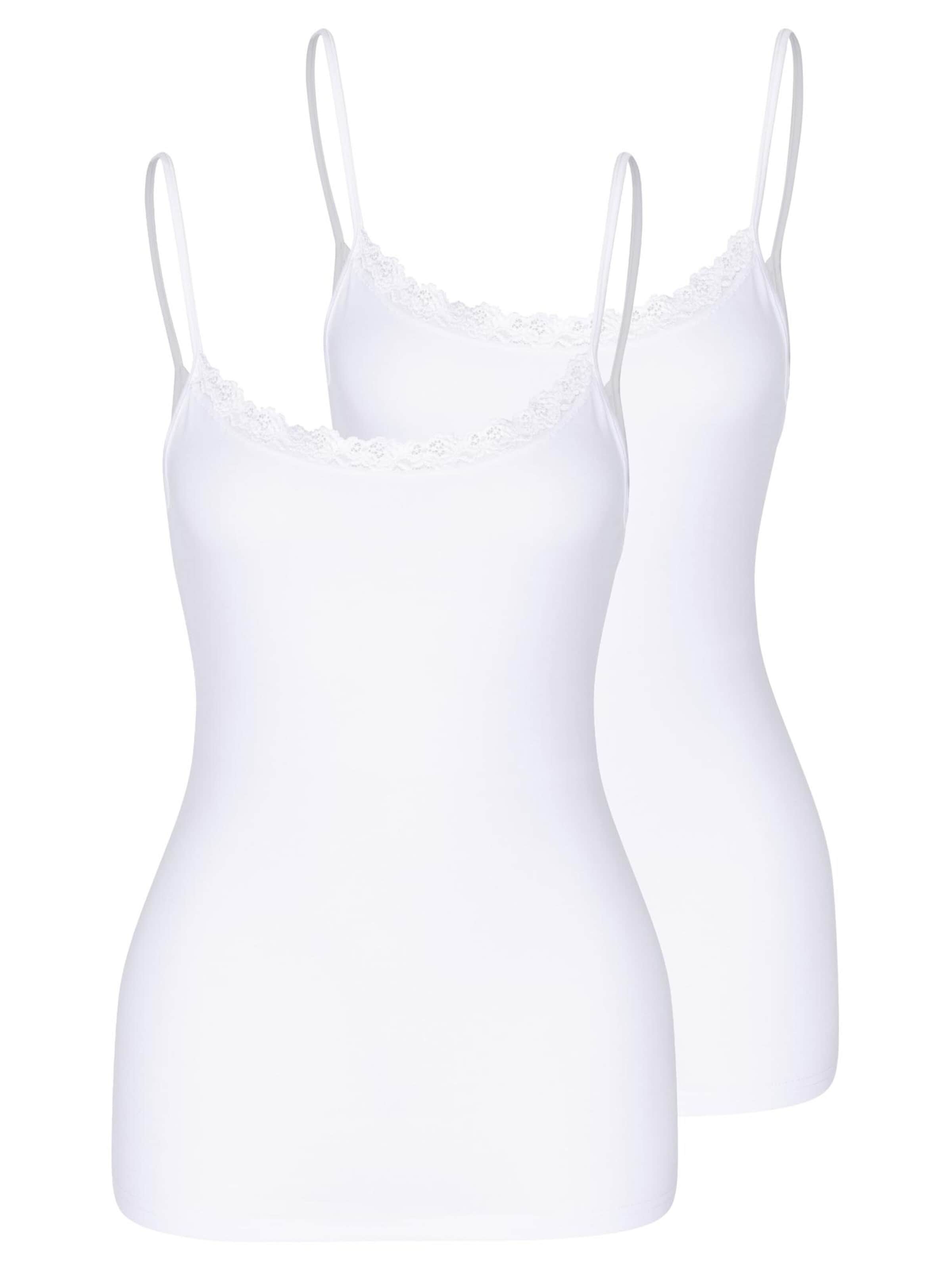Nina von C. Undershirt 'Cosy' in White: front