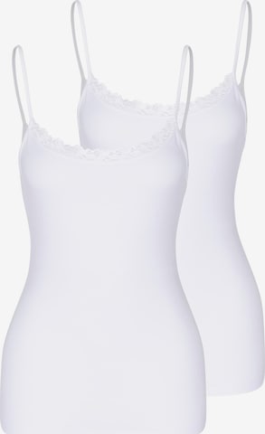 Nina von C. Undershirt 'Cosy' in White: front