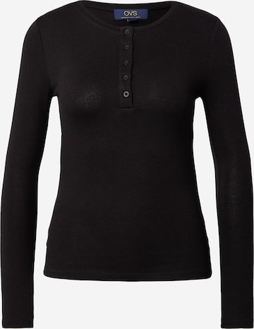 OVS Shirt 'SERAFINO' in Black: front