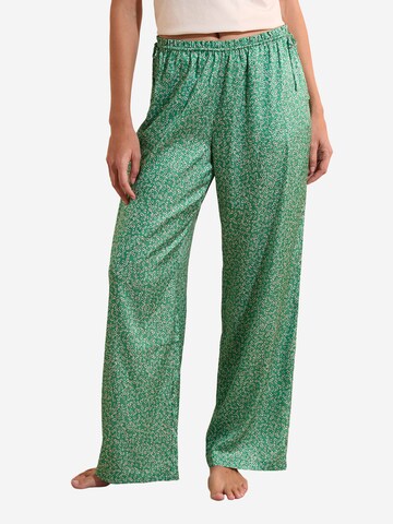 Pantaloncini da pigiama 'Teverde' di ETAM in verde: frontale
