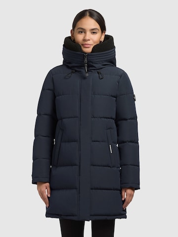 khujo Winter coat 'KELSI' in Blue: front