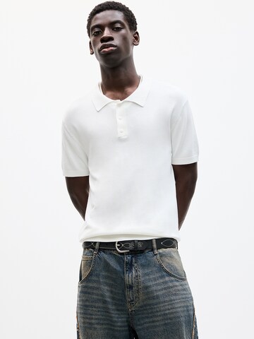 Pull&Bear Póló - fehér: elől