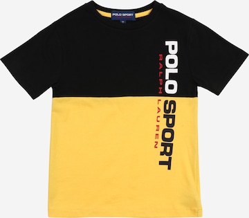 Maglietta di Polo Ralph Lauren in giallo: frontale