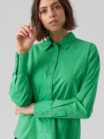 VERO MODA Blouse 'MELIA' in Green