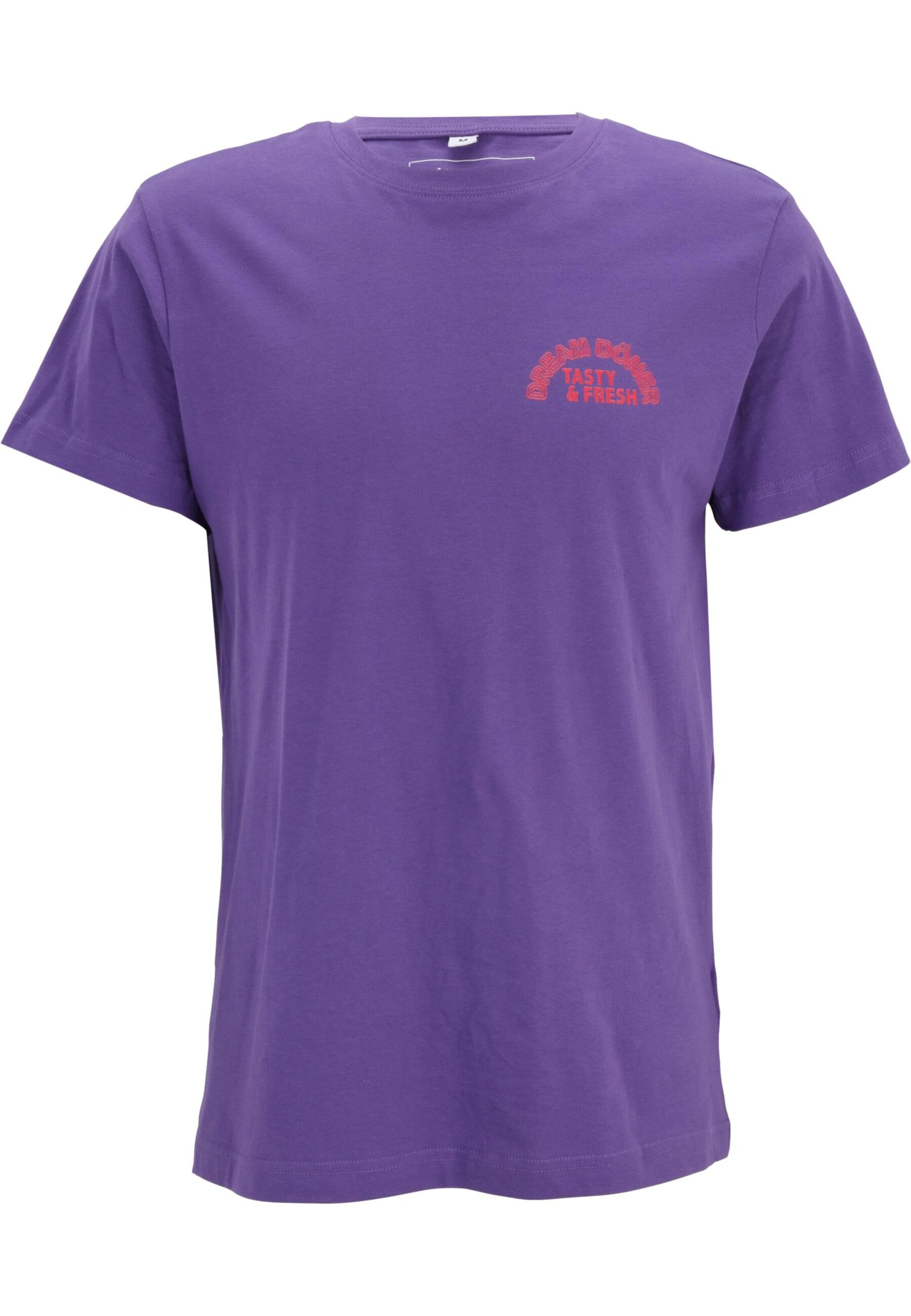 Maglietta 'Dream Kebab' di Mister Tee in lilla: frontale