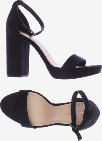 Pull&Bear Sandals & High-Heeled Sandals in 38 in Black: front