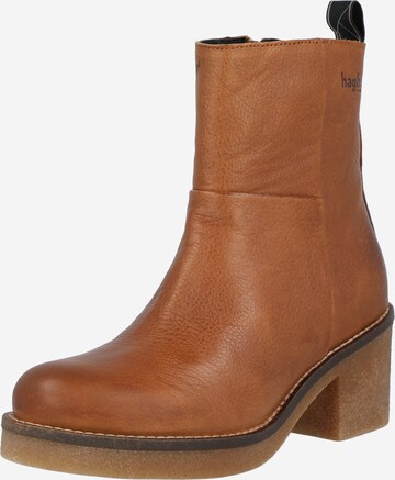 Bottines 'Guarda' haghe by HUB en marron : devant