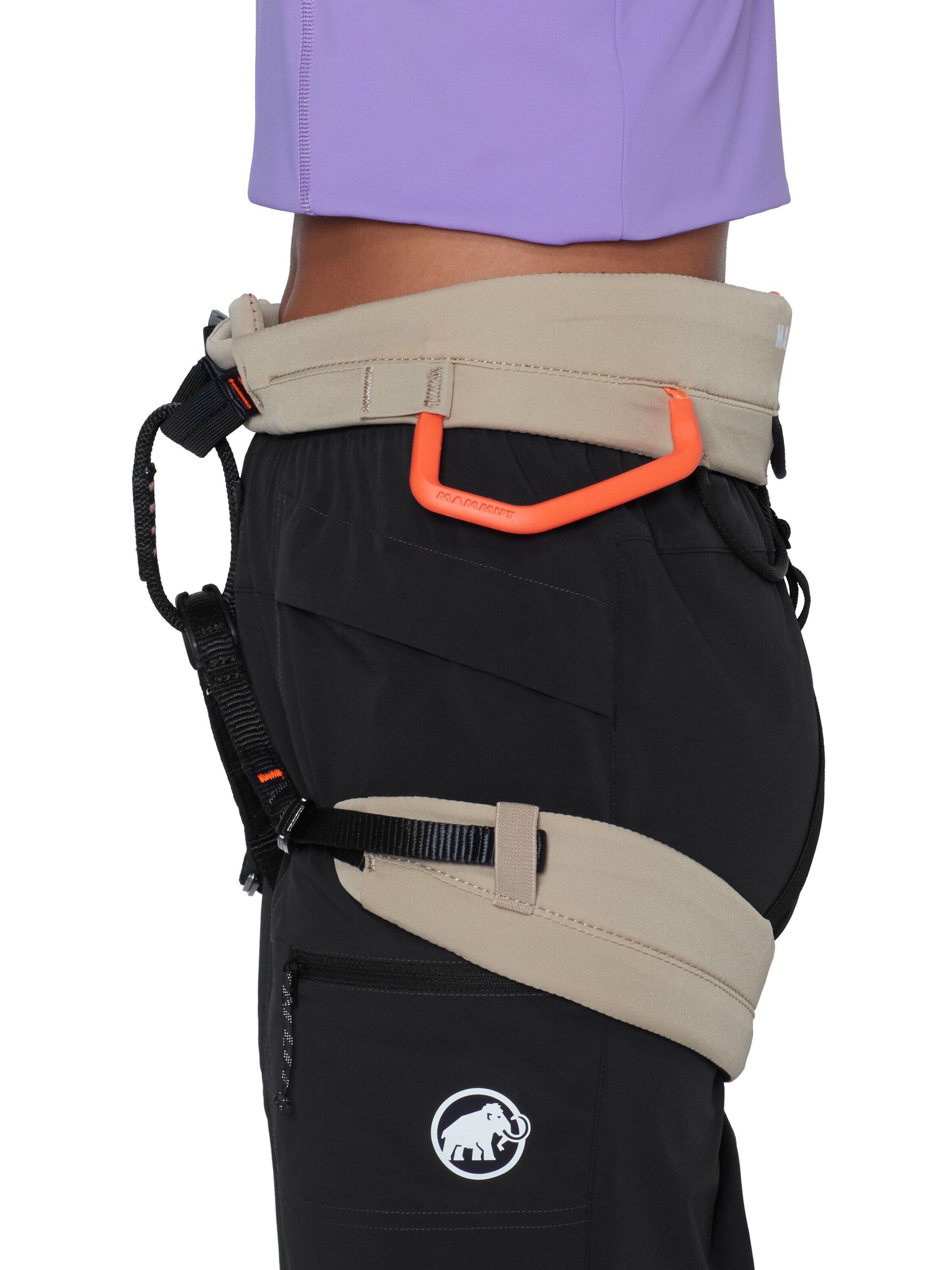 MAMMUT Regular Outdoor Pants in Black