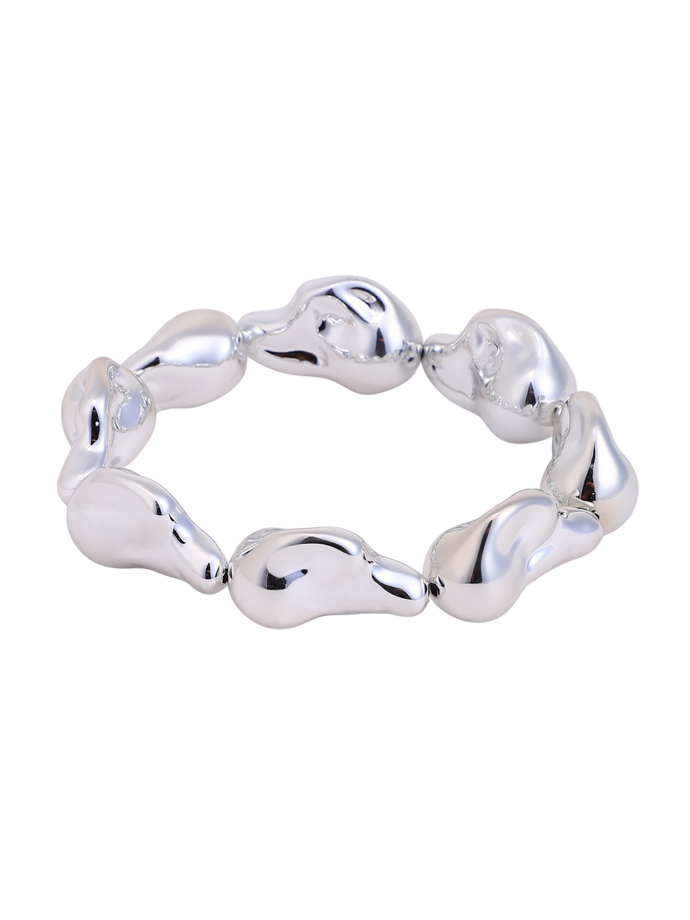 SOHI Браслет 'Wenona' в Серебристый: спереди