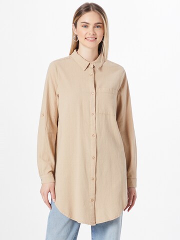 Kaffe - Blusa 'Anaya' en beige: frente