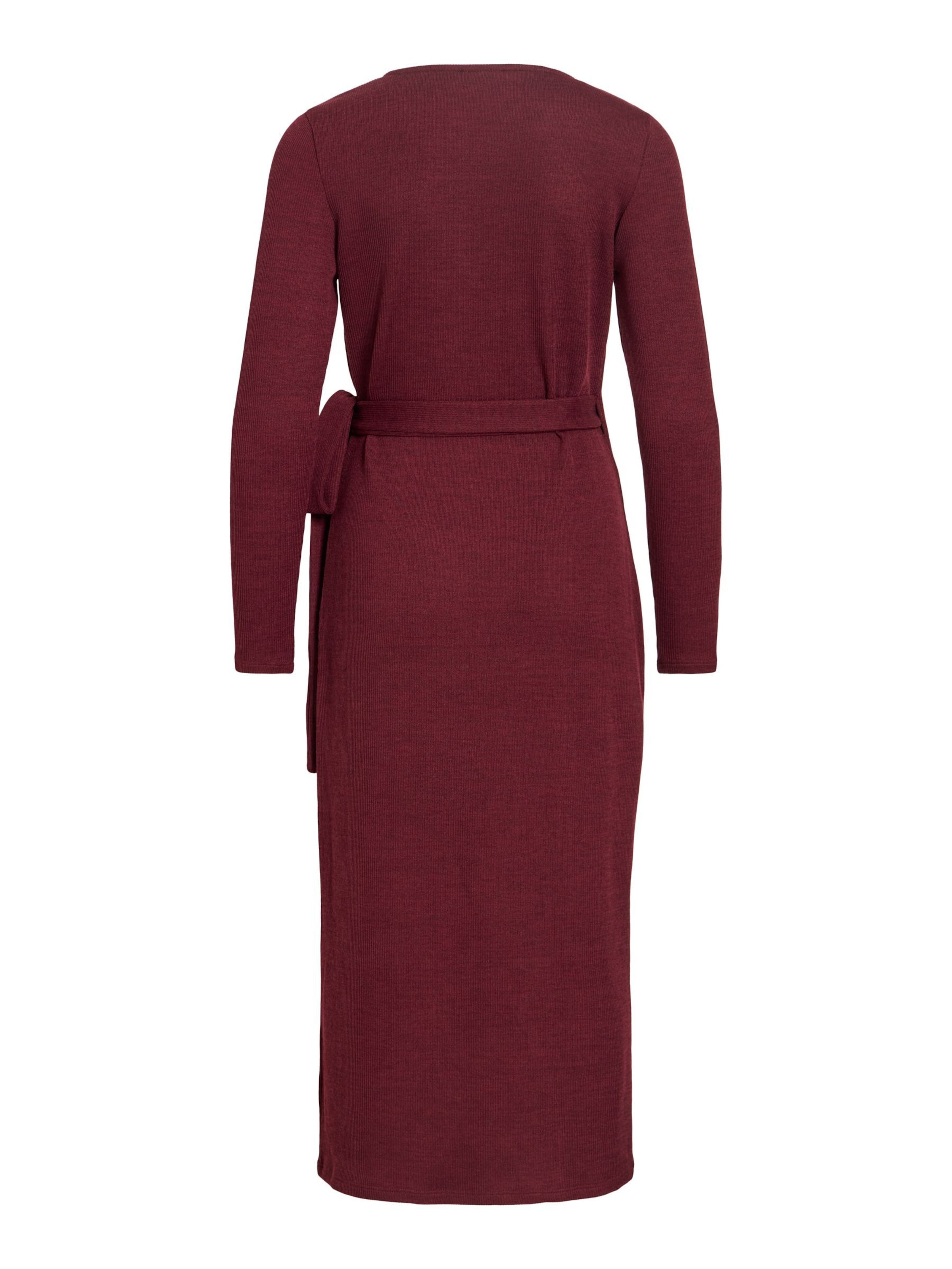 VILA Jurk 'VIRAFFI' in Rood